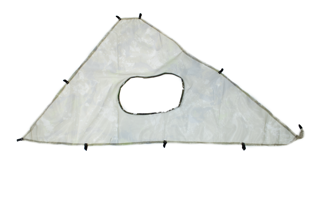 Barronett Blinds (37504) - Window Mesh Lt Gp 23.5 In X 53 In Crater Thrive