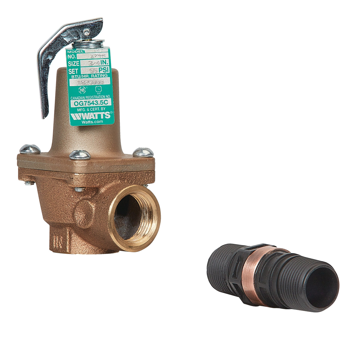 WWF121472 (Watts) | 3/4 LF174A 85 FS | Relief Valves | 3/4 x 3/4