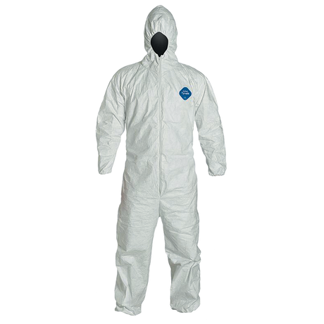 TY127S2XL | Coveral-White Tyvek Xxl