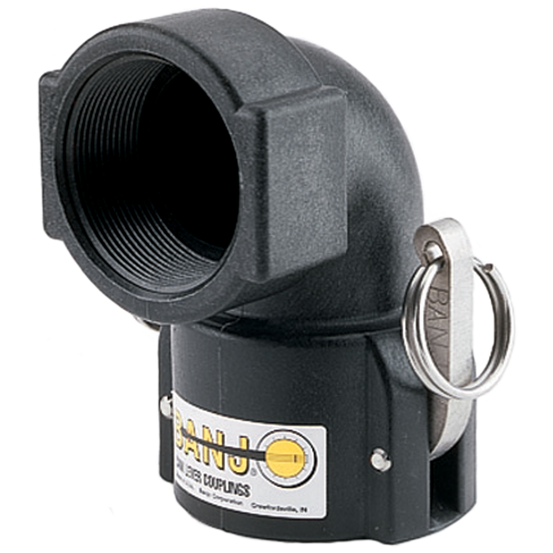 150D90 (Banjo) Coupling-1-1/2 F X Fpt 90 Deg