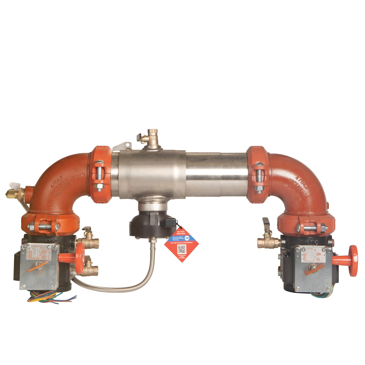 F111783 (Watts) | 6 957N-BFG-FS | Lead Free | Grooved X Grooved