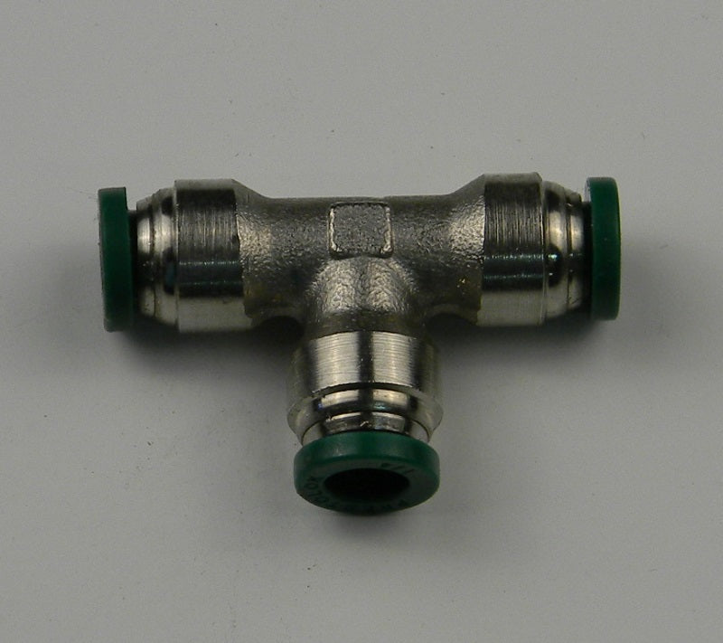 164PLP-4 (Parker Fluid) Tee For 1/4 In. Poly Tubing Push