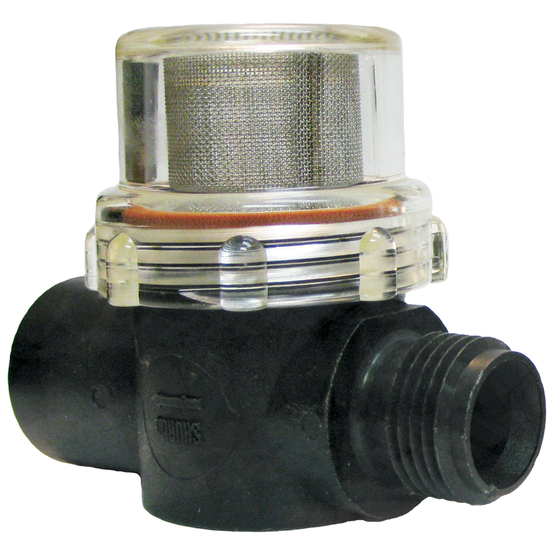 255-313 (Shurflo) Strainer-1/2 Mpt Twist On Connector