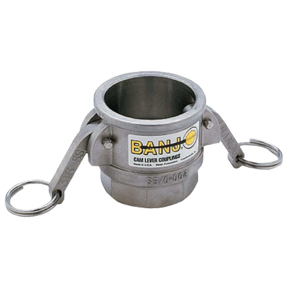 CA3120000 (Banjo) Coupling-Cam Lev 2 In F X 2 In Fpt Ss