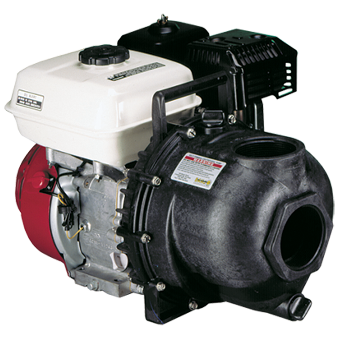 300PH-6-200BAN (Banjo) Pump-3 Poly 6.5Hp Honda Gas Engine