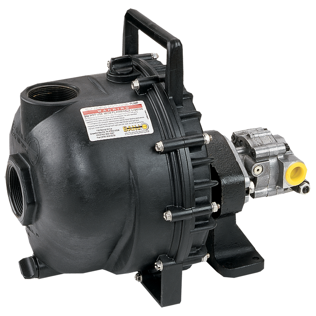 300PHY (Banjo) Pump-3 Poly 12Hp Hydr Motor