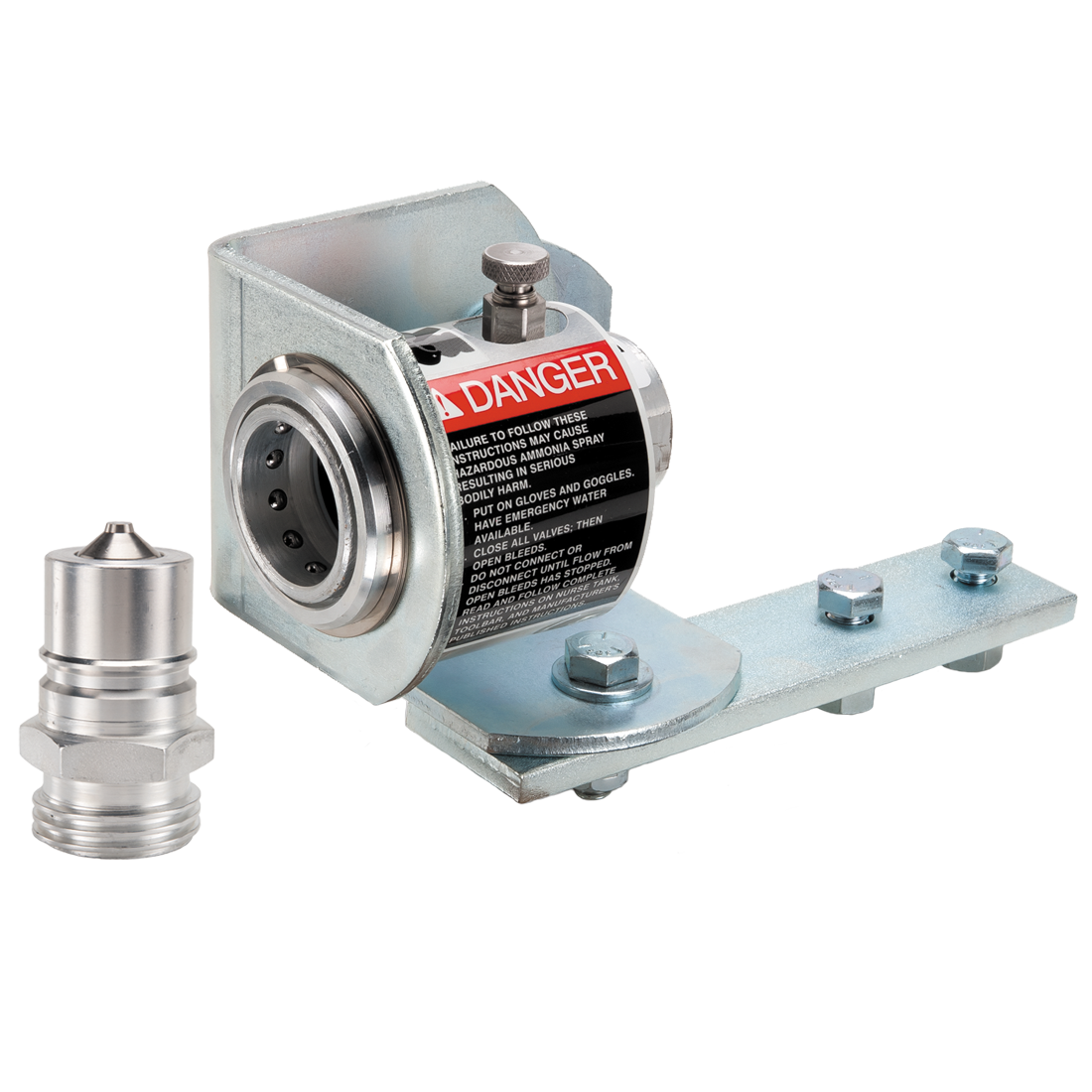 4500-6M | Coupling-Qck 1 Nh3 Brkt & M Ac Adpt Tip