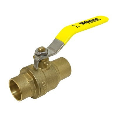 WBS51703SSL (Webstone) | 3/4 Cxc FP BR Ball VLV W/Ss Lever | Ball | Sweat | 3/4