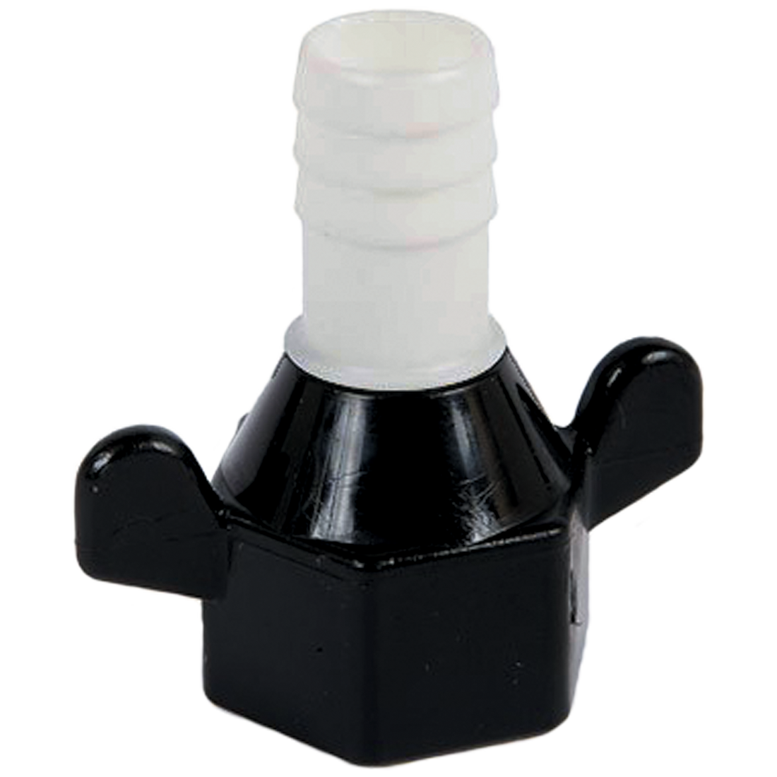 234-2936 (Hypro) Fitting-1/2Fptx5/8Brb Strt Wing Nut Svl