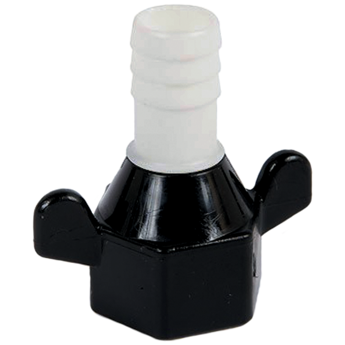 234-2946 (Hypro) Fitting-1/2Fptx3/4Brb Strt Wing Nut Svl