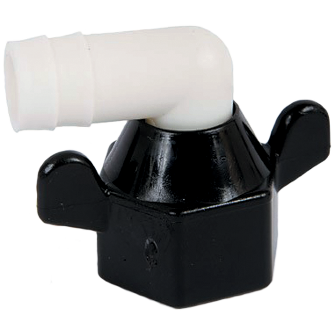 234-3916 (Hypro) Fitting-1/2Fpt3/8Brb Elb Wing Nut Svl