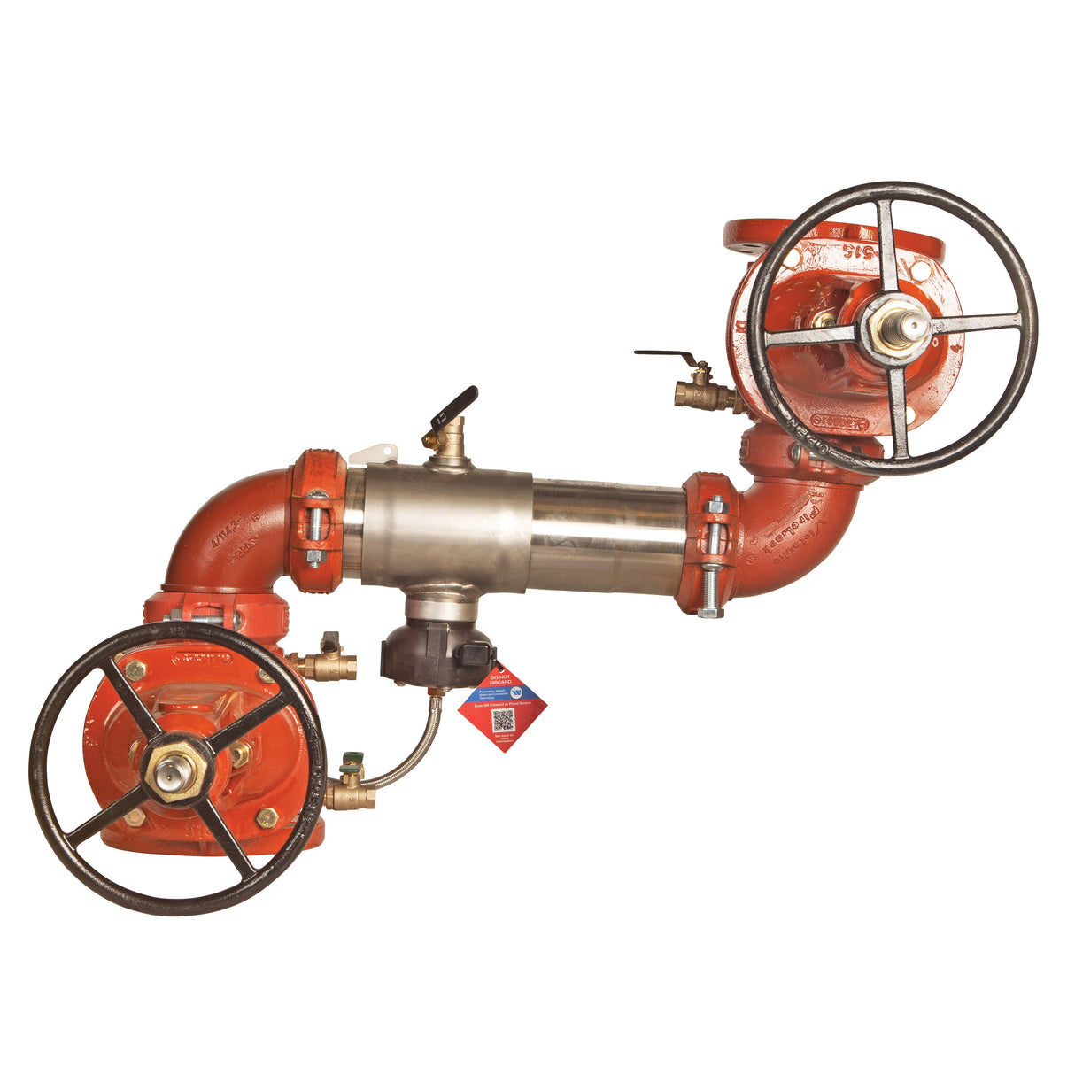 F111599 (Watts) | 6 957Z-OSY-FS | Lead Free | Flanged X Flanged