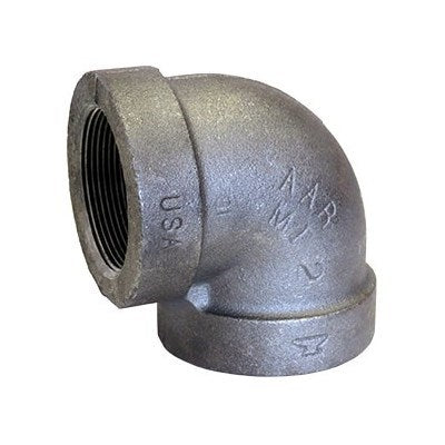 300015401 (Anvil) | GL E 2-1/2 X 1-1/2 CI | 2-1/2 x 1-1/2" Standard Cast Iron 90° Elbow