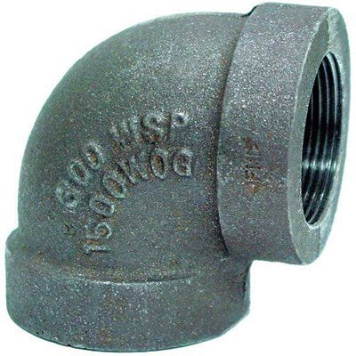 310505201 (Anvil) | GL E 1-1/4 X 3/4 XH | 1-1/4 x 3/4" Extra Heavy Malleable Iron 90° Elbow