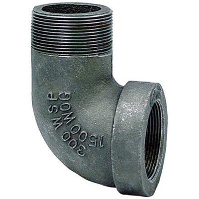 810507400 (Anvil) | GL Stre 1/4 XH | 1/4" Extra Heavy Malleable Iron 90° Street Elbow