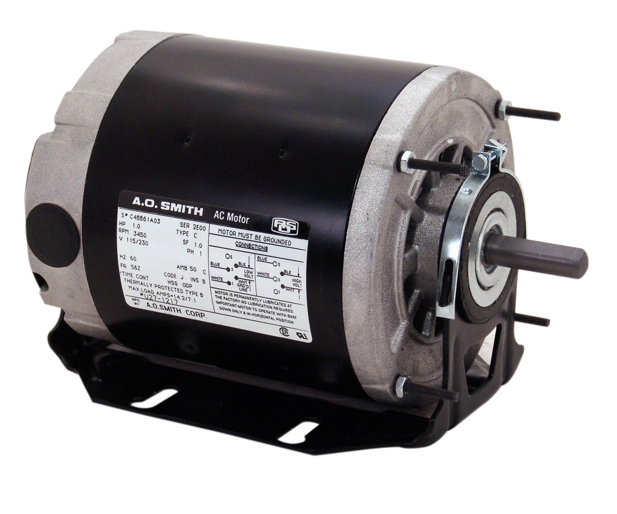 ARB2024M (Century) | Fan And Blower Motor | 0.25 HP | 1 Phase | TEAO | 1725 RPM | 115 Volts