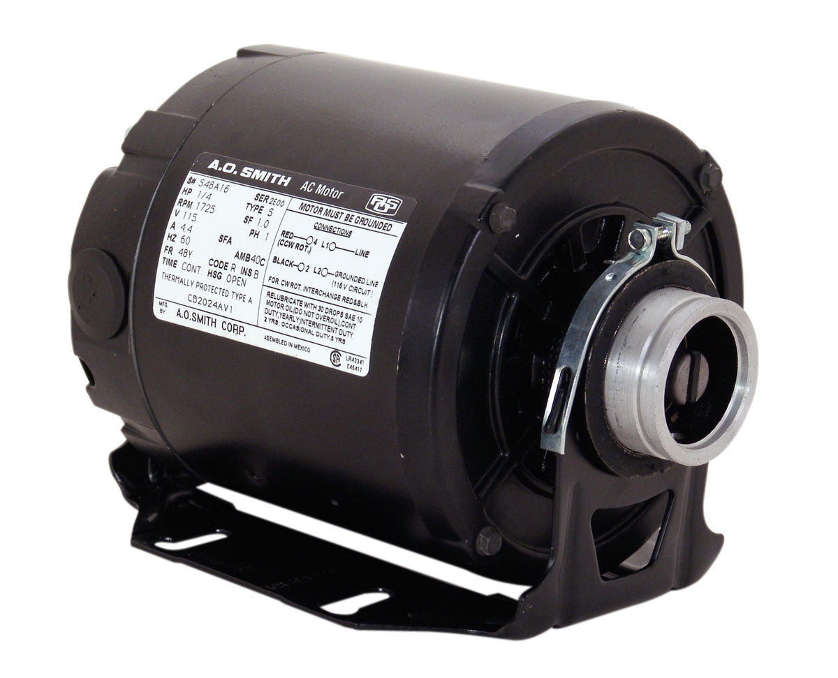 CB2034AD (Century) | Carbonator Pump Motor | 0.33 HP | 1 Phase | ODP | 1725/1425 RPM | 115/230 Volts