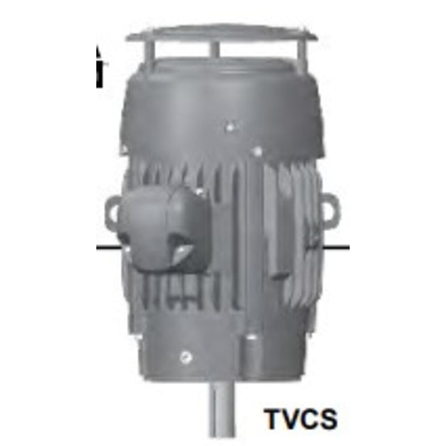 CNT125P2FG (US Motors/Nidec) | Vertical Solid Shaft Motor | 125 HP | 3 Phase | TEFC | 1785 RPM | 460 Volts