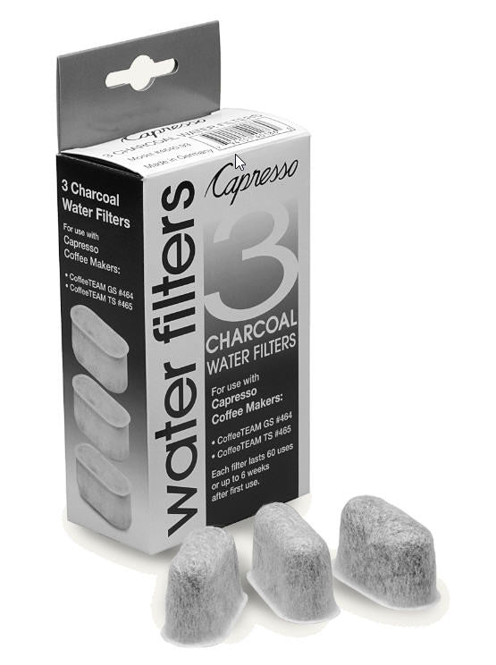 CAPRESSO Charcoal Water Filters (12 Pack) - 4640.90-12