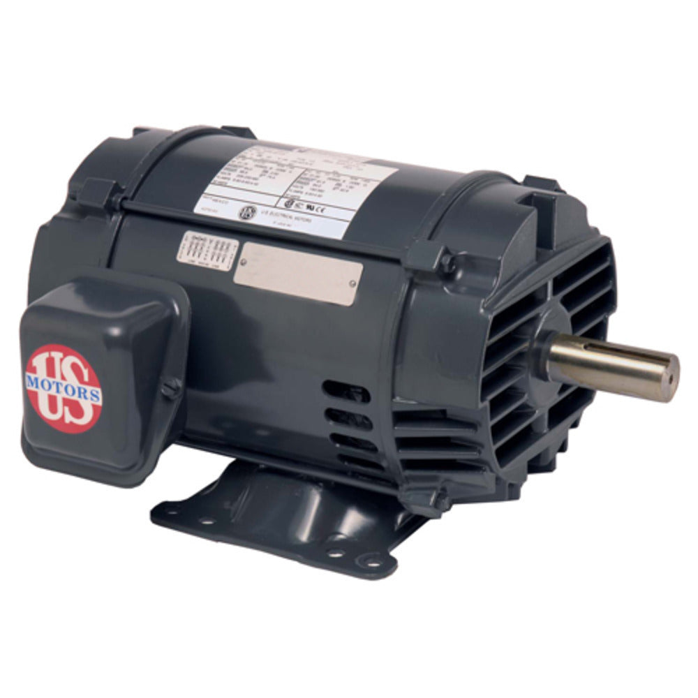 D5P2D (US Motors/Nidec) | GeneralPurposeMotor | 5 HP | 3 Phase | ODP | 1765 RPM | 208-230/460 Volts