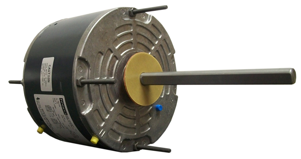D906 (Fasco) | Condenser Fan Motor | 0.2 HP | 1 Phase | TEAO | 1075 RPM | 208-230 Volts