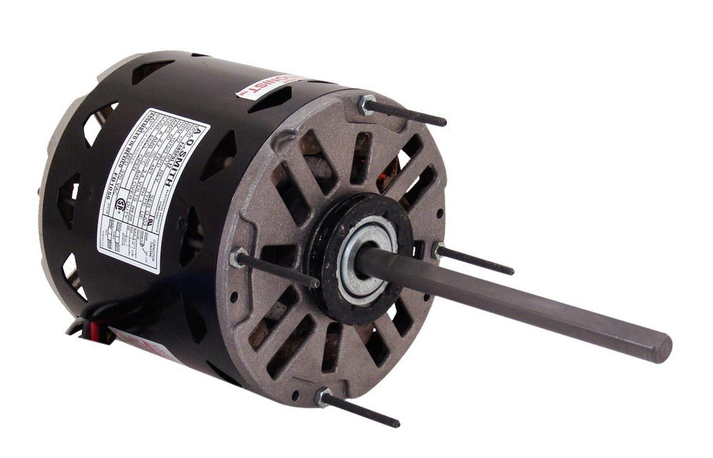 DLR1026 (Century) | Fan And Blower Motor | 0.25 HP | 1 Phase | Open Air Over | 1075 RPM | 115 Volts