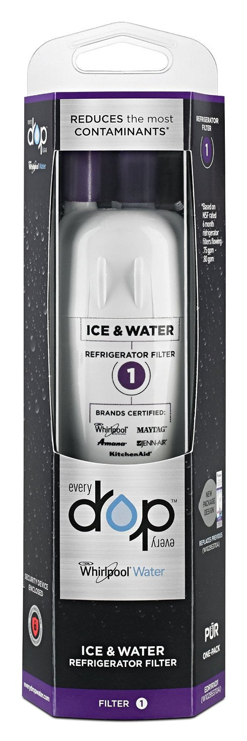 EveryDrop by Whirlpool (FILTER 1) - Ice & Water Refrigerator Filter - (EDR1RXD1)