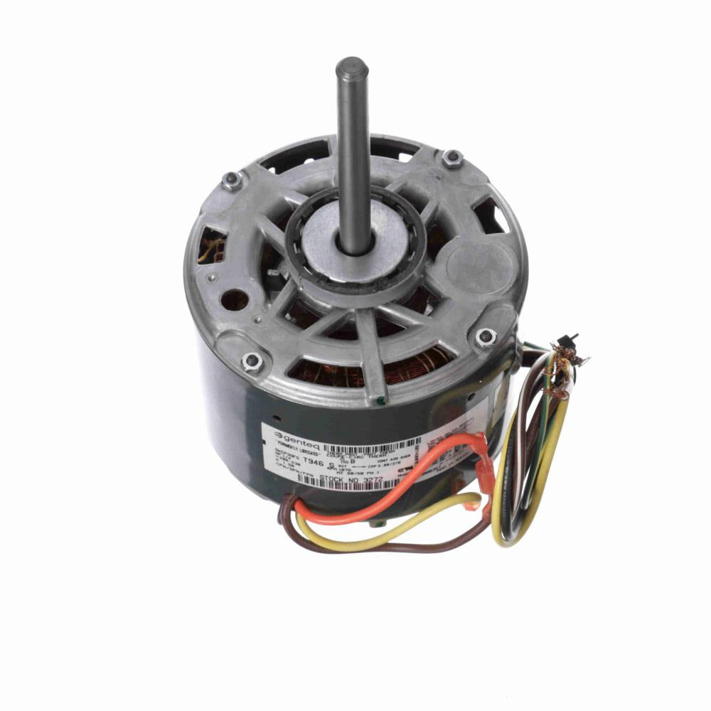 G3272 (Genteq) | Direct Drive Blower Motor | 0.25 HP | 1 Phase | OAO | 1075 RPM | 208-230 Volts