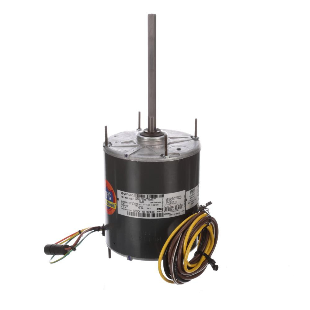 G3735HS (Genteq) | Condenser Fan Motor | 0.75 HP | 1 Phase | TEAO | 1075 RPM | 208-230 Volts