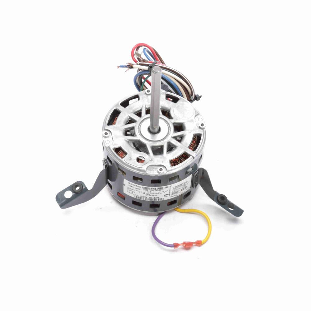 G3784 (Genteq) | Direct Drive Blower Motor | 0.25 HP | 1 Phase | OAO | 1075 RPM | 208-230 Volts