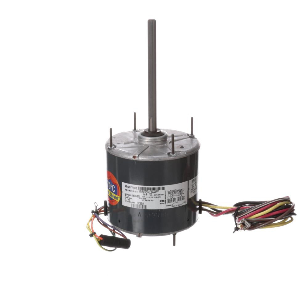 G3C002 (Genteq) | Condenser Fan Motor | 0.33 HP | 1 Phase | TEAO | 1625 RPM | 208-230 Volts
