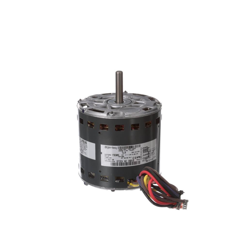 G3S016 (Genteq) | OEM Replacement Motor | 0.33 HP | 1 Phase | OAO | 900 RPM | 200-230 Volts