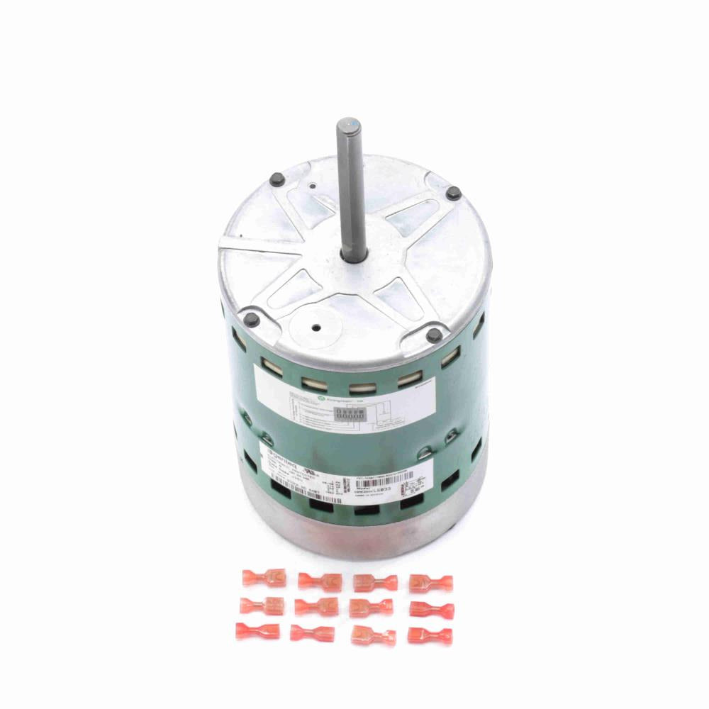 G6407 (Genteq) | Direct Drive Blower Motor | 0.75 HP | 1 Phase | OAO | 1075 RPM | 460 Volts