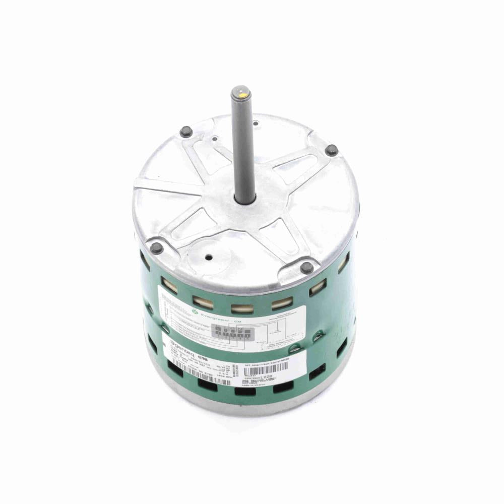 G6705 (Genteq) | Direct Drive Blower Motor | 0.5 HP | 1 Phase | OAO | 1075 RPM | 208-230/277 Volts