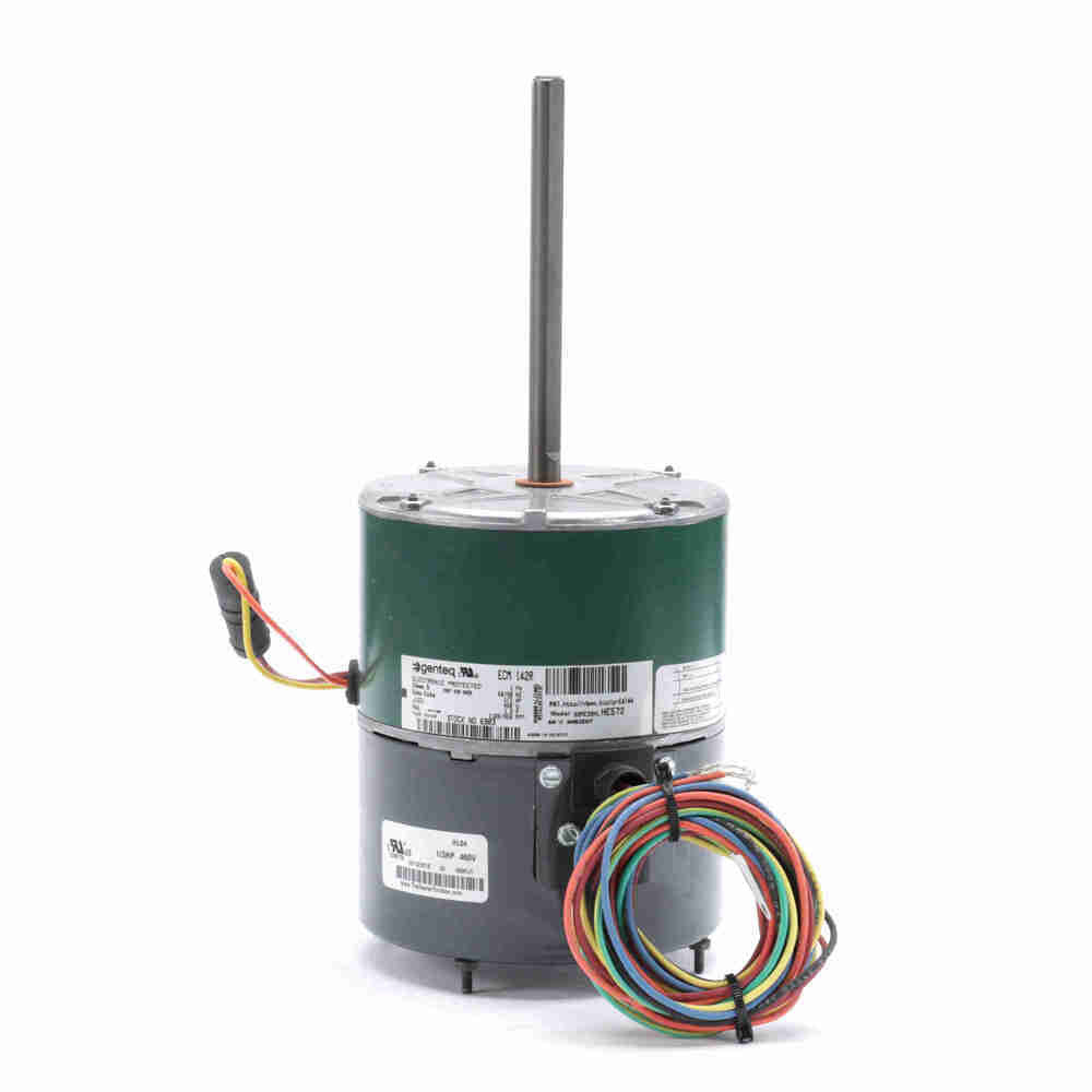 G6903 (Genteq) | Condenser Fan Motor | 0.33 HP | 1 Phase | TEAO | 1100/850 RPM | 460 Volts