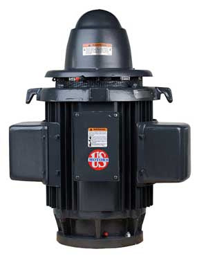 HS7C1KLE (US Motors/Nidec) | Vertical Hollow Shaft Motor | 7.5 HP | 1 Phase | WPI | 3550 RPM | 230 Volts