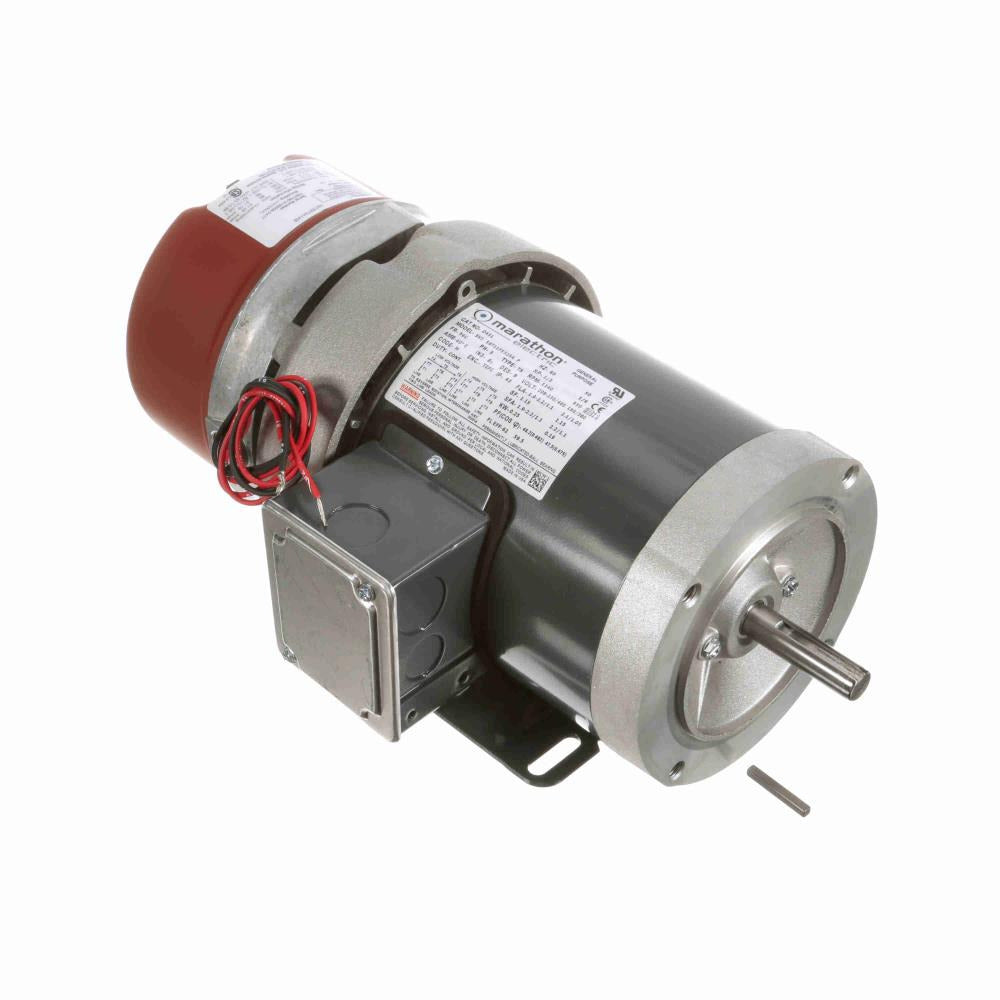 MD451 (Marathon) | Brake Motor | 0.33 HP | 3 Phase | TEFC | 1140 RPM | 208-230/460 Volts