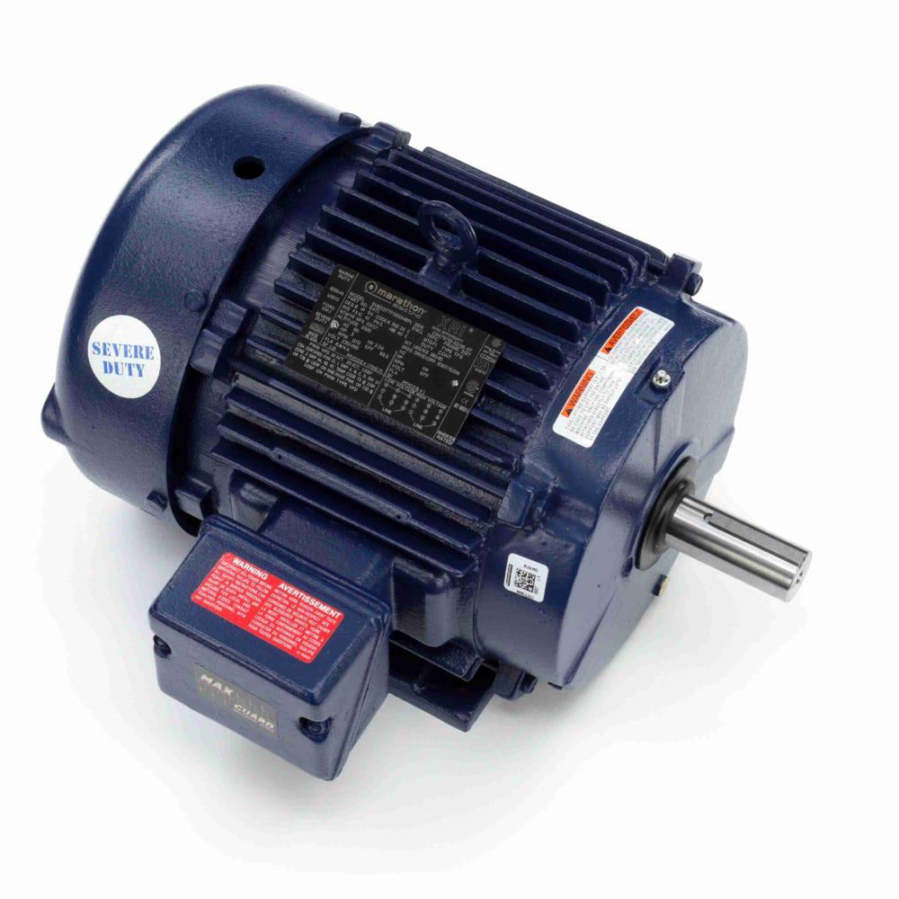 ME390 (Marathon) | Severe Duty Motor | 3 HP | 3 Phase | TEFC | 3525 RPM | 230/460 Volts