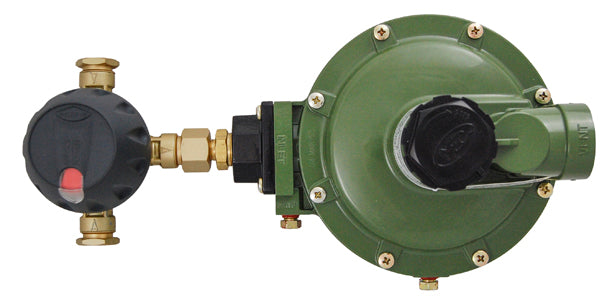 MEGR-175CS61622-BCF (Marshall Excelsior) Excela-Flo Regulator - 1/4 Inv. Fl x 1/2 Full Size Automatic Changeover