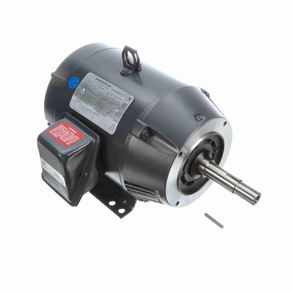 MGT0512 (Marathon) | Close Coupled Pump Motor | 5 HP | 3 Phase | ODP | 3495 RPM | 575 Volts