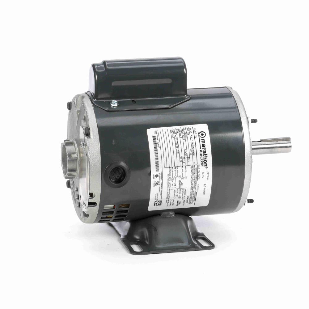 MH918 (Marathon) | Fan And Blower Motor | 0.5 HP | 1 Phase | ODP | 1725 RPM | 115 Volts