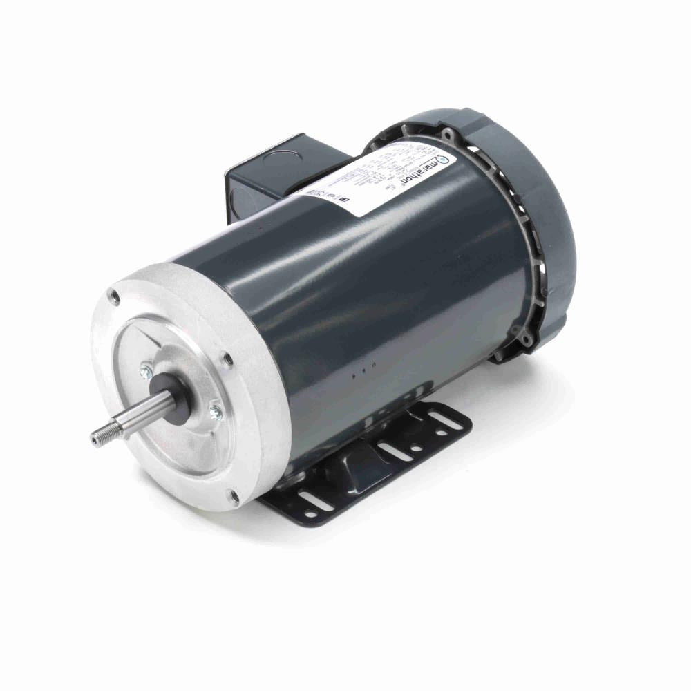 MJ065A (Leeson) | Jet Pump Motor | 2 HP | 3 Phase | TEFC | 3450 RPM | 230/460 Volts