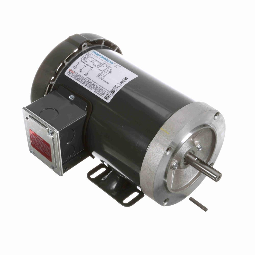 MK721A (Marathon) | General Purpose Motor | 1.5 HP | 3 Phase | TEFC | 3450 RPM | 575 Volts