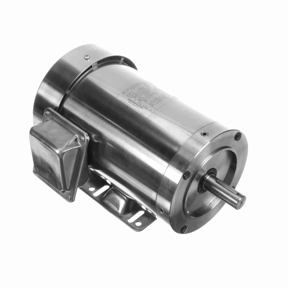 MN456A (Marathon) | Washdown Motor | 1.5 HP | 3 Phase | TEFC | 3510 RPM | 230/460 Volts