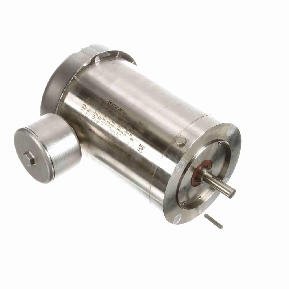 MN468B (Marathon) | Washdown Motor | 1.5 HP | 3 Phase | TEFC | 1750 RPM | 230/460 Volts