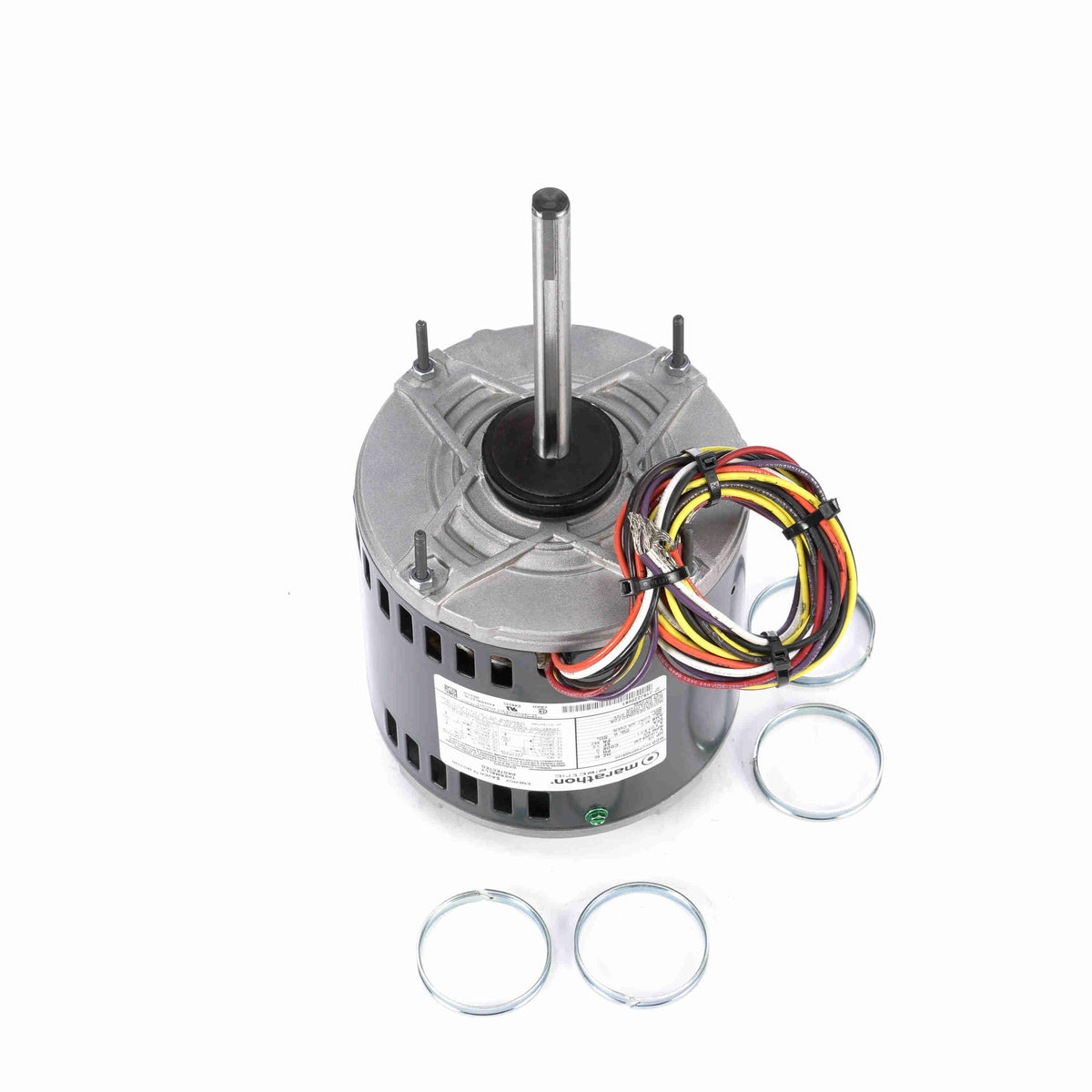 MP245 (Marathon) | Condenser Fan Motor | 0.5 HP | 1 Phase | ODP | 825 RPM | 115/208-230 Volts