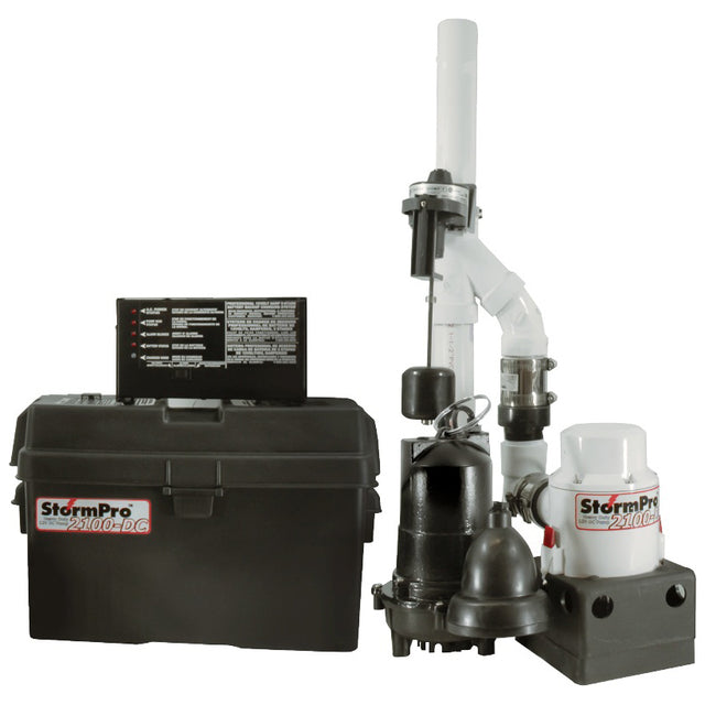 MPK20268 (Ion Technologies) | Ion JSPII (1/3 HP) - Primary w/ Battery Backup System