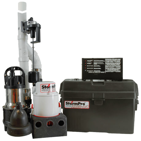 MPK20291 (Ion Technologies) | Ion JSPIII (1/3 HP) - Primary w/ Battery Backup System