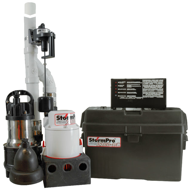 MPK20291 (Ion Technologies) | Ion JSPIII (1/3 HP) - Primary w/ Battery Backup System