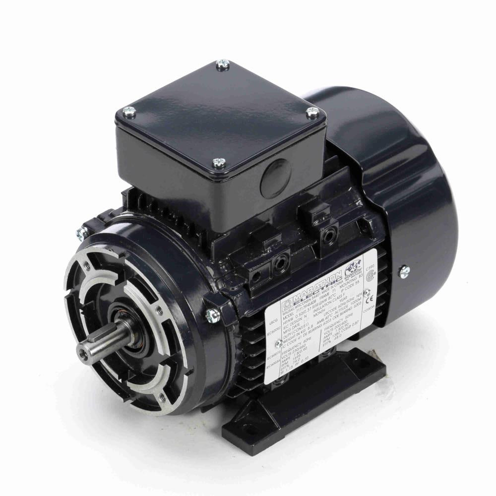MR367 (Marathon) | IEC Motor | 0.5 HP | 3 Phase | TEFC | 1695 RPM | 230/460 Volts